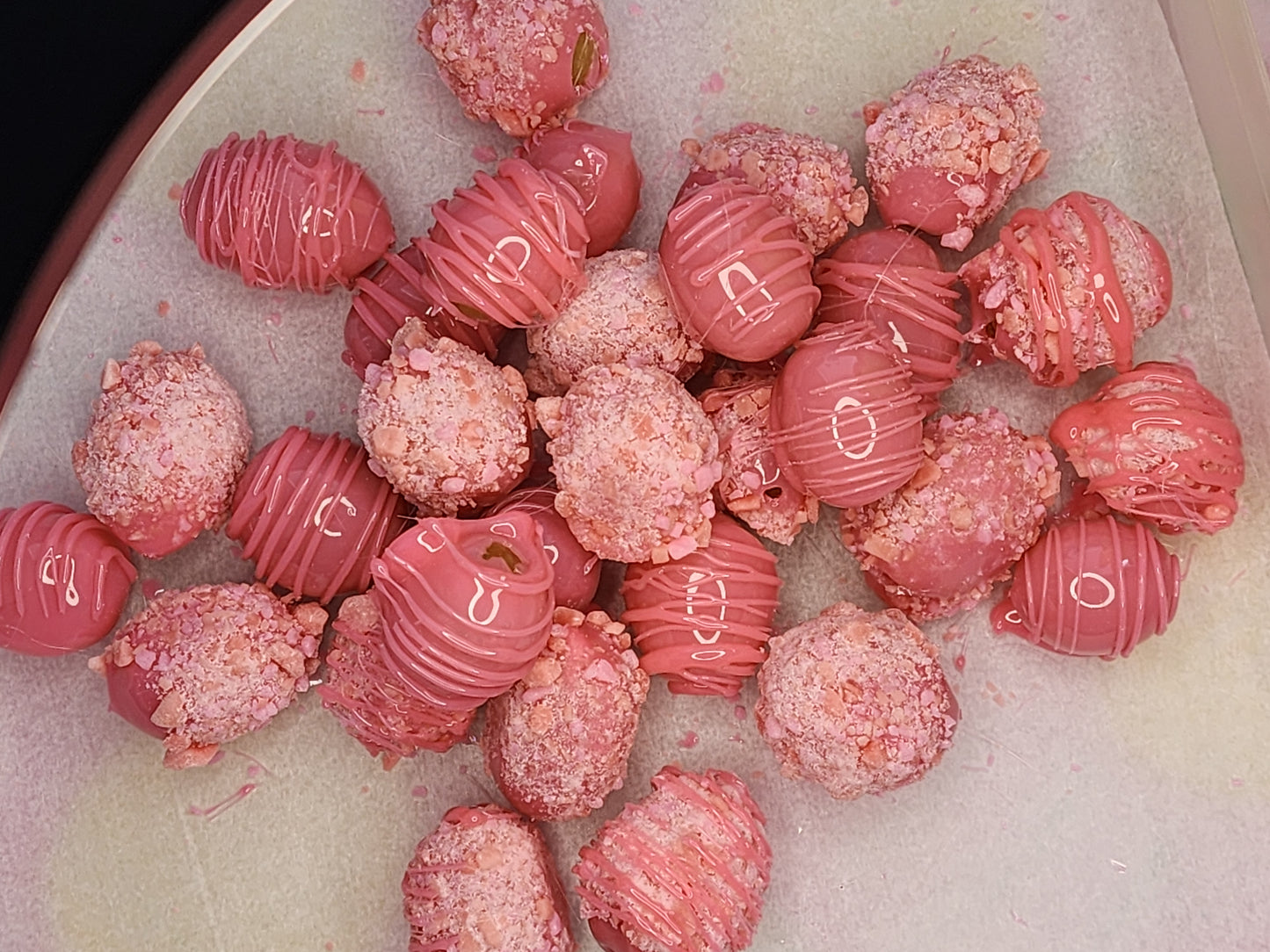 Candied Grapes.